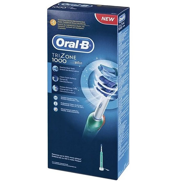 Opzetborstels compatible Oral-B Braun Trizone