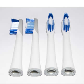 Opzetborstels compatible Oral-B Braun Pulsonic verpakt per 4