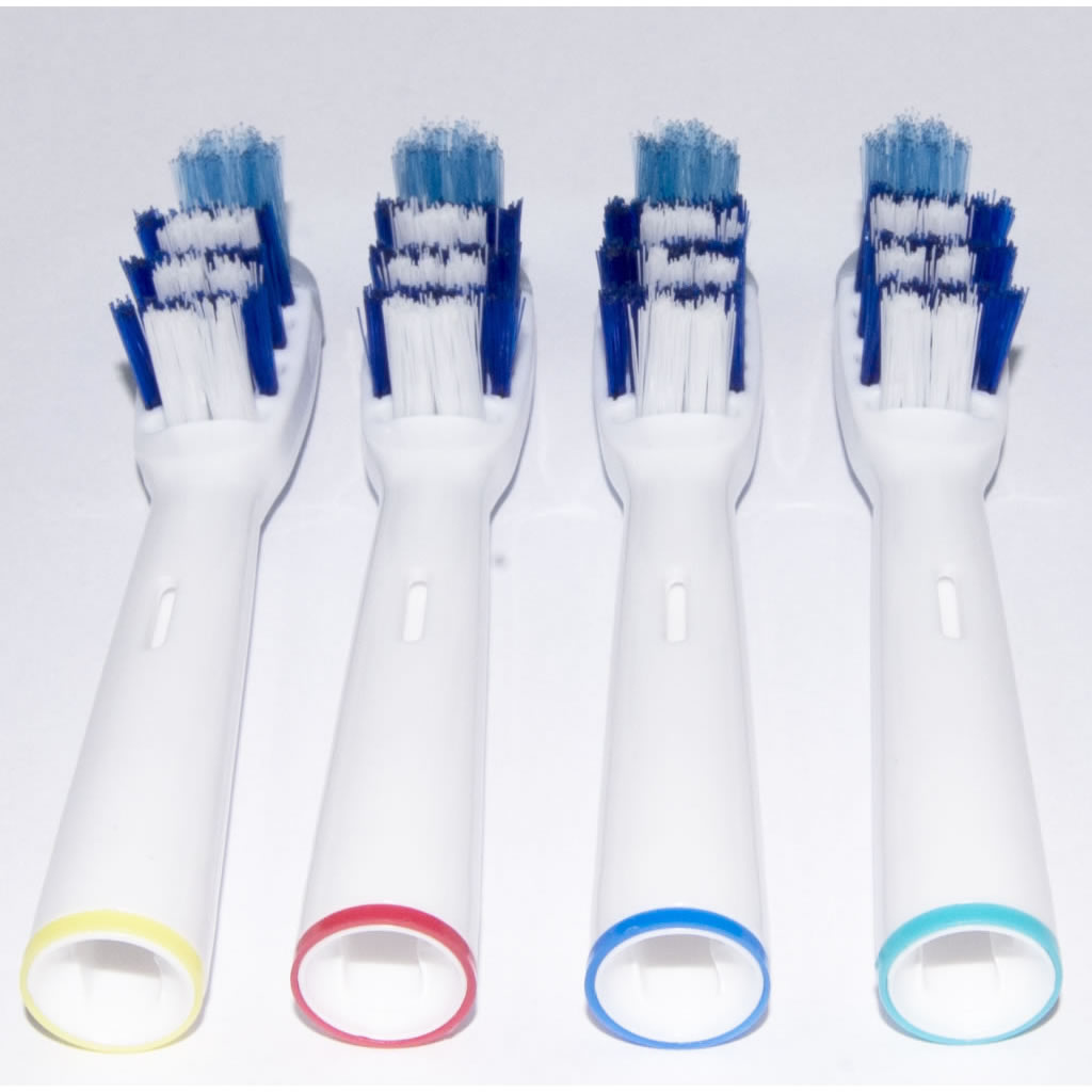 Opzetborstels compatible Oral-B Braun Trizone borstelmodel verpakt 4